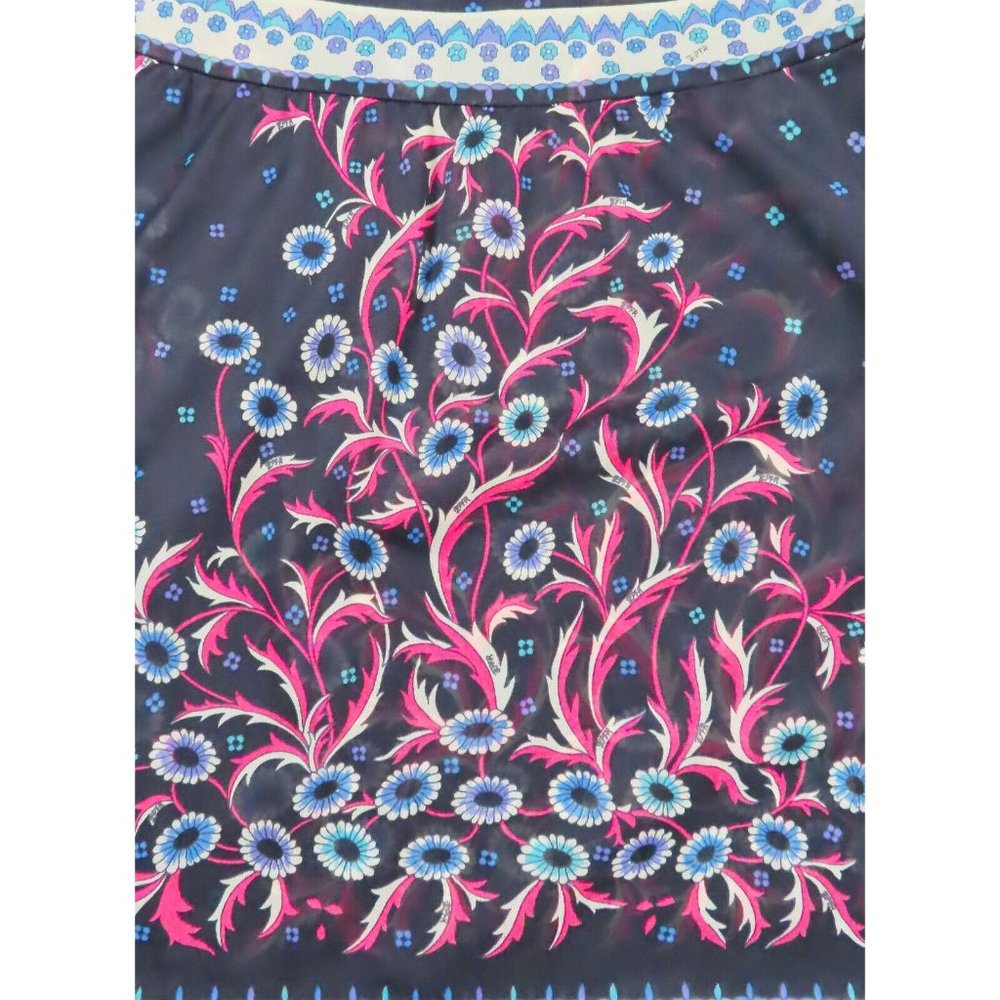 Vintage Emilio Pucci EPFR 60s 70s Mini Shift Lingerie Nighty Slip Dress XS S - Picture 12 of 12